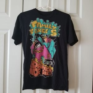 Hot Topic Warped Tour Family Force 5 Band T Shirt